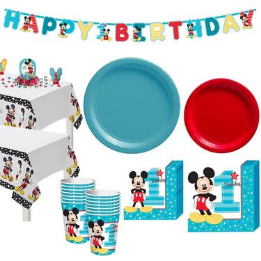 1st Birthday Mickey Mouse Party Kit